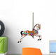 Merry-go-round Horse with Pole Wall Decal