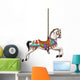 Merry-go-round Horse with Pole Wall Decal