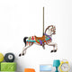 Merry-go-round Horse with Pole Wall Decal