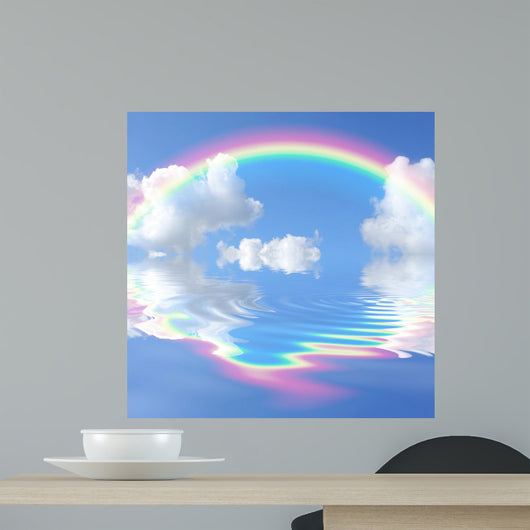 Rainbow Heaven Wall Decal