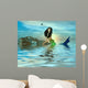 Mermaid Rocks Wall Decal
