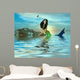 Mermaid Rocks Wall Decal
