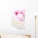 String of pearls and roses Wall Decal