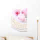 String of pearls and roses Wall Decal