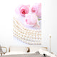 String of pearls and roses Wall Decal