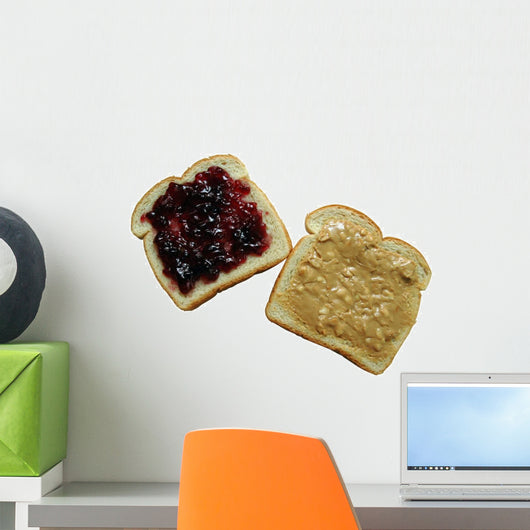 Peanut Butter and Jelly Wall Decal