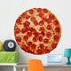 Whole Pepperoni Pizza Wall Decal