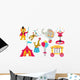 Under Big Top Wall Decal Sticker Set