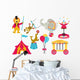 Under Big Top Wall Decal Sticker Set