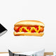 Hot Dog with Ketchup Wall Decal