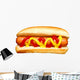 Hot Dog with Ketchup Wall Decal