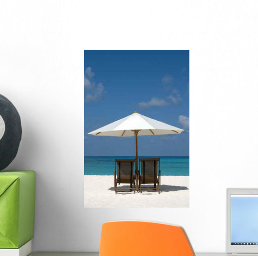 Chairs Beach Wall Decal