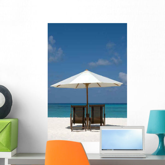 Chairs Beach Wall Decal