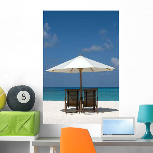 Chairs Beach Wall Decal