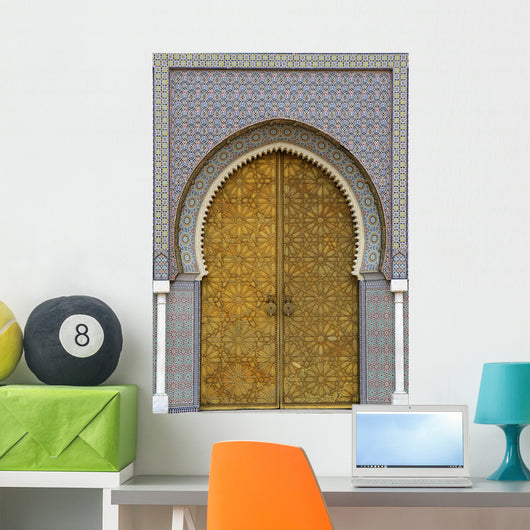 Moroccan Entrance 3 Wall Decal