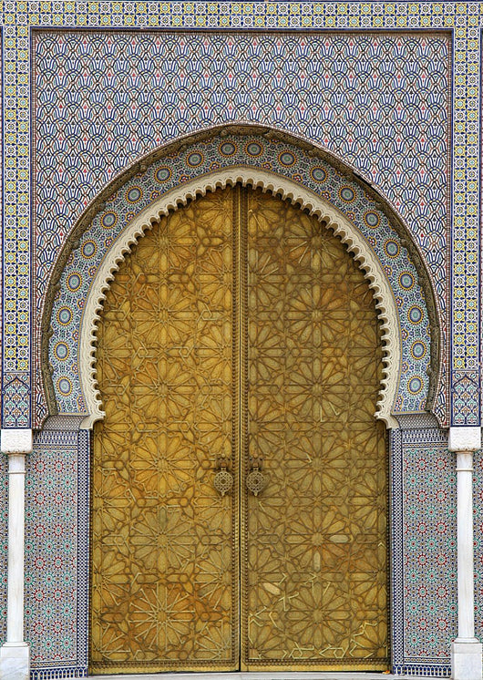 Moroccan Entrance 3 Wall Decal