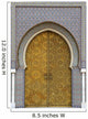 Moroccan Entrance 3 Wall Decal