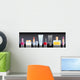 Cream Perfume Lipstick and Wall Decal Panoramic