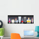Cream Perfume Lipstick and Wall Decal Panoramic