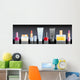 Cream Perfume Lipstick and Wall Decal Panoramic