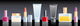 Cream Perfume Lipstick and Wall Decal Panoramic
