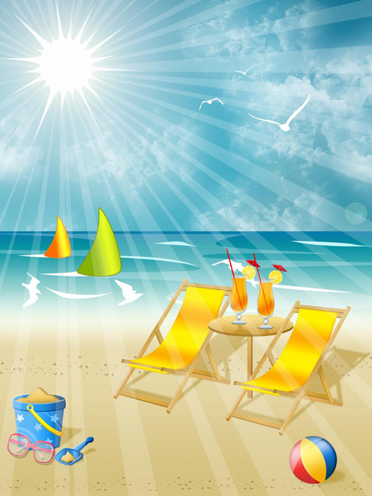 Summer Holidays Wall Decal