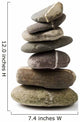 Pebbles Balance Wall Decal