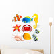Sea Animals Wall Stickers