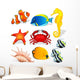 Sea Animals Wall Stickers