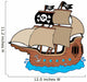 Pirate Ship Wall Decal Design 2