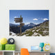 Signpost Mountains Wall Decal