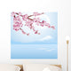Cherry Blossom Blue Sky Wall Decal