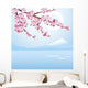 Cherry Blossom Blue Sky Wall Decal