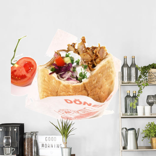 To Take Doner Kebab Wall Decal