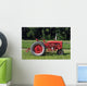 Red Tractor Wall Decal