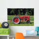 Red Tractor Wall Decal