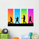 Children Playing Wall Decal