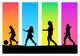 Children Playing Wall Decal