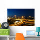 Highway Night Wall Decal