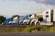 Line Trucks 2 Wall Decal