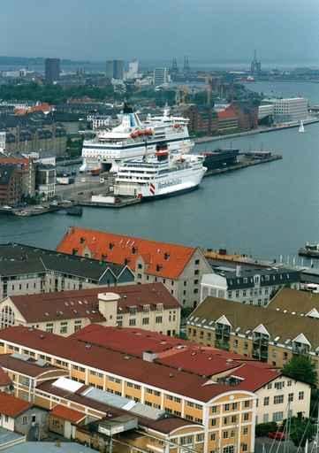 Denmark Copenhagen Port Wall Decal