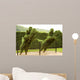 Two Horsemen Jumping Fence Wall Decal