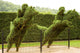 Two Horsemen Jumping Fence Wall Decal