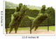 Two Horsemen Jumping Fence Wall Decal