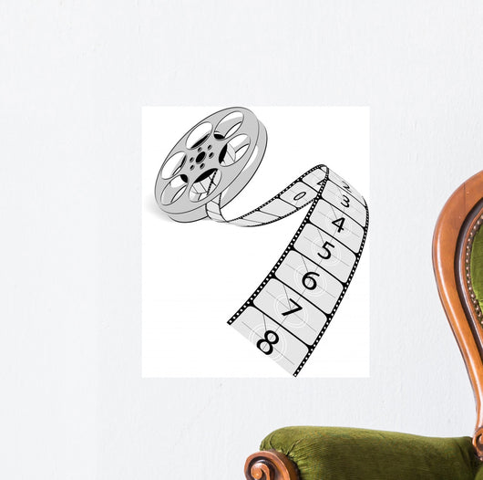 Film Reel Film Slate Wall Decal