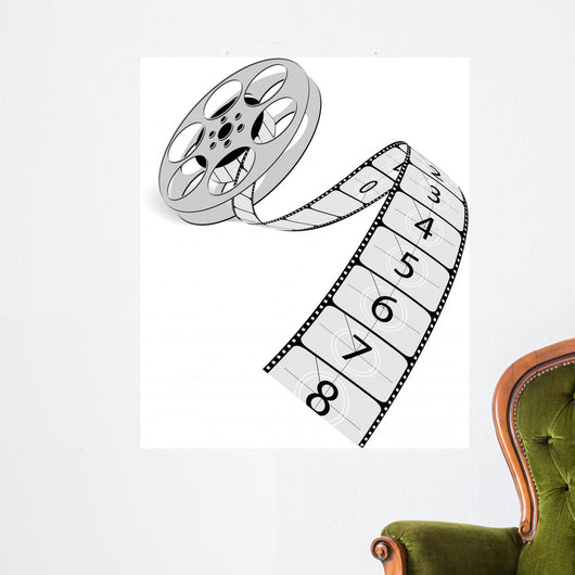Film Reel Film Slate Wall Decal