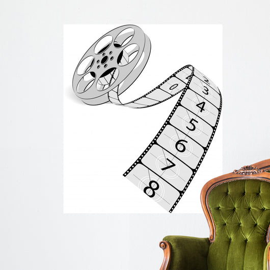 Film Reel Film Slate Wall Decal