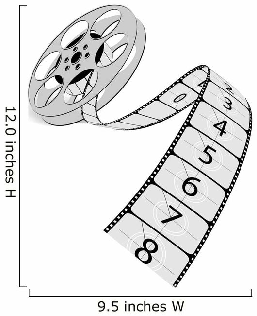 Film Reel Film Slate Wall Decal