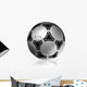 Soccer Ball Glossy Surface Wall Decal
