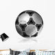 Soccer Ball Glossy Surface Wall Decal